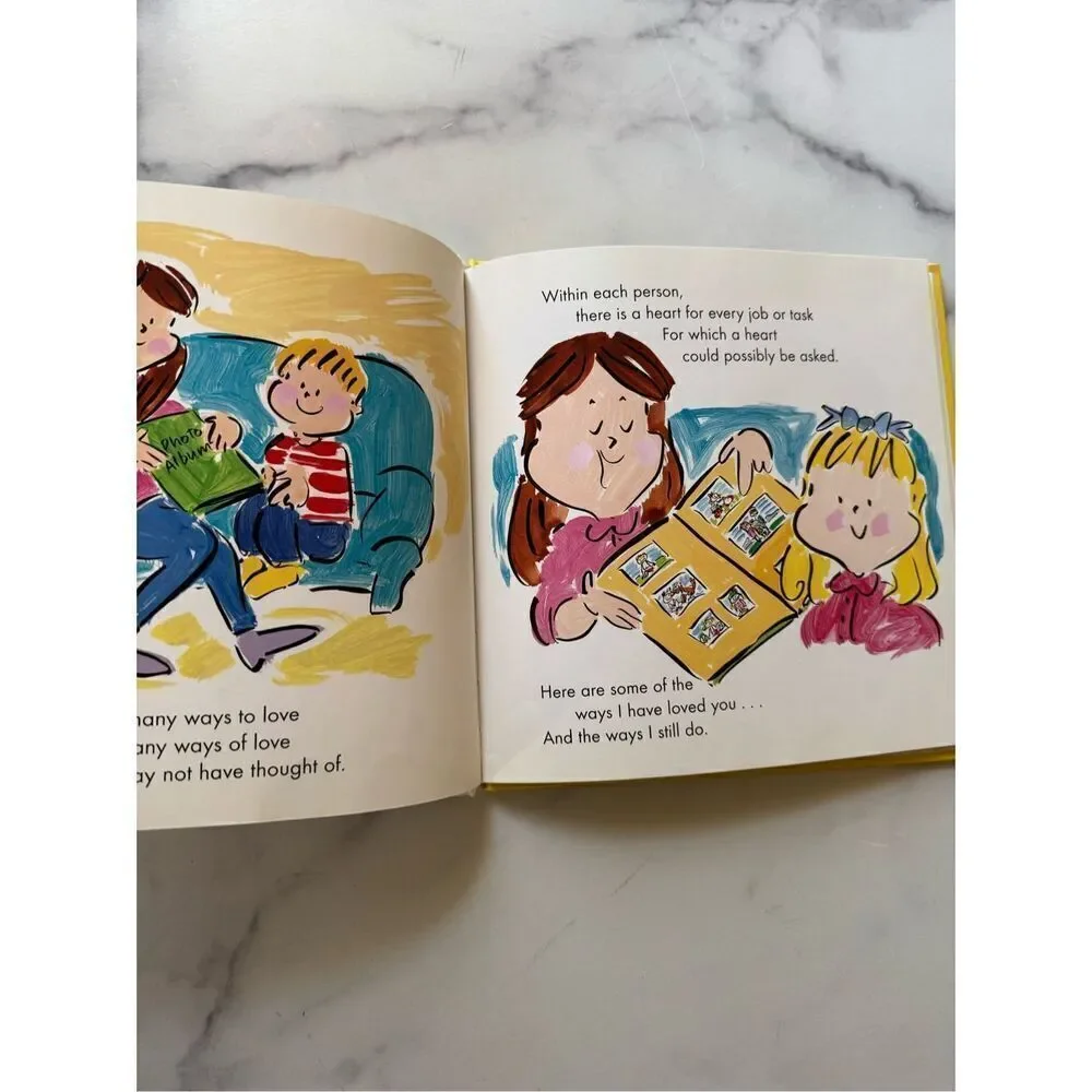 I love you with all my hearts blank notecard included hardback children’s book f